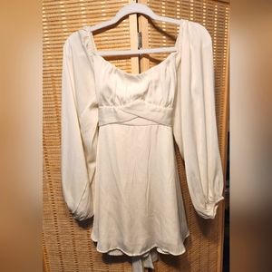 Altar'd State White Mini Dress